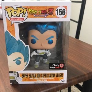 GameStop exclusive super saiyan god vegeta